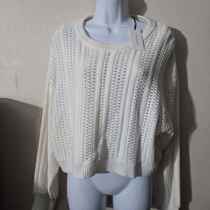 Cream Knit Sweater